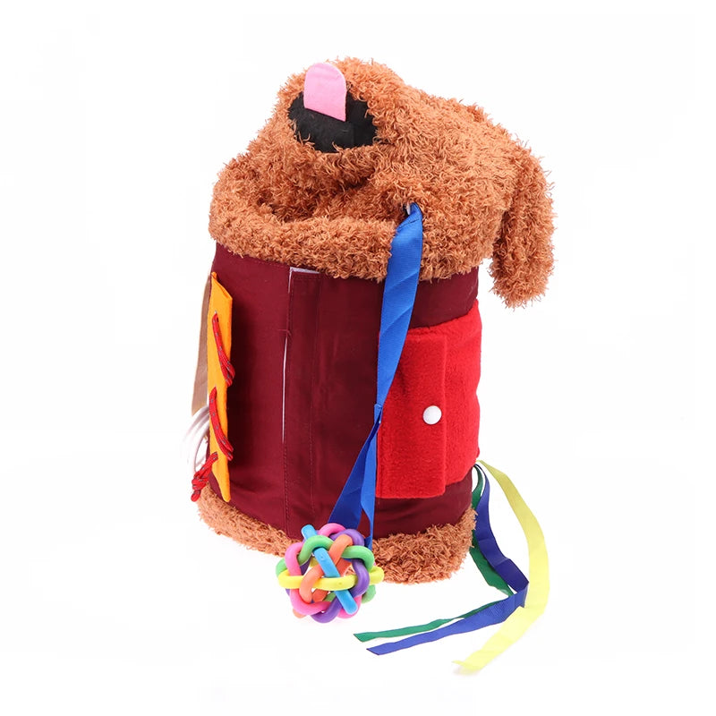 Sensory Muff with Detachable Fidget Blanket